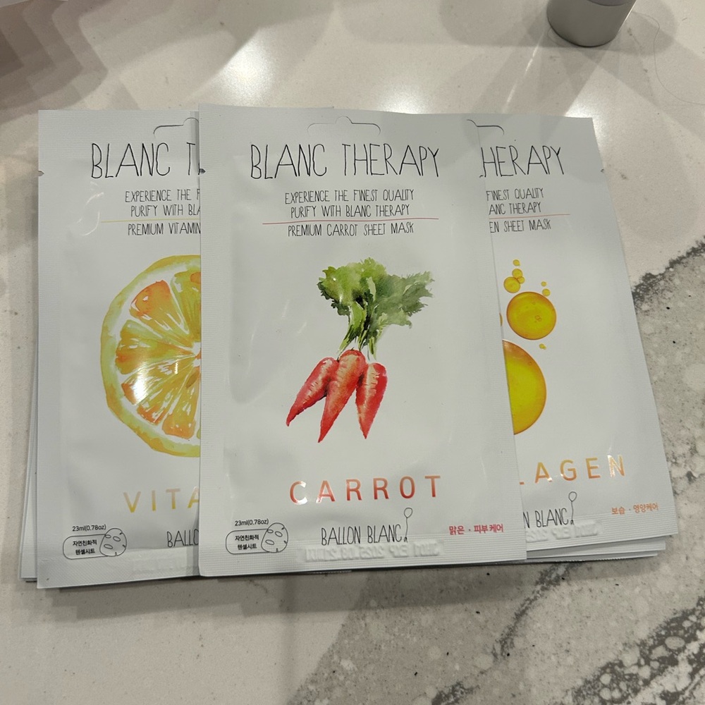 Blanc Korean Therapy 12 Sheet Mask -
